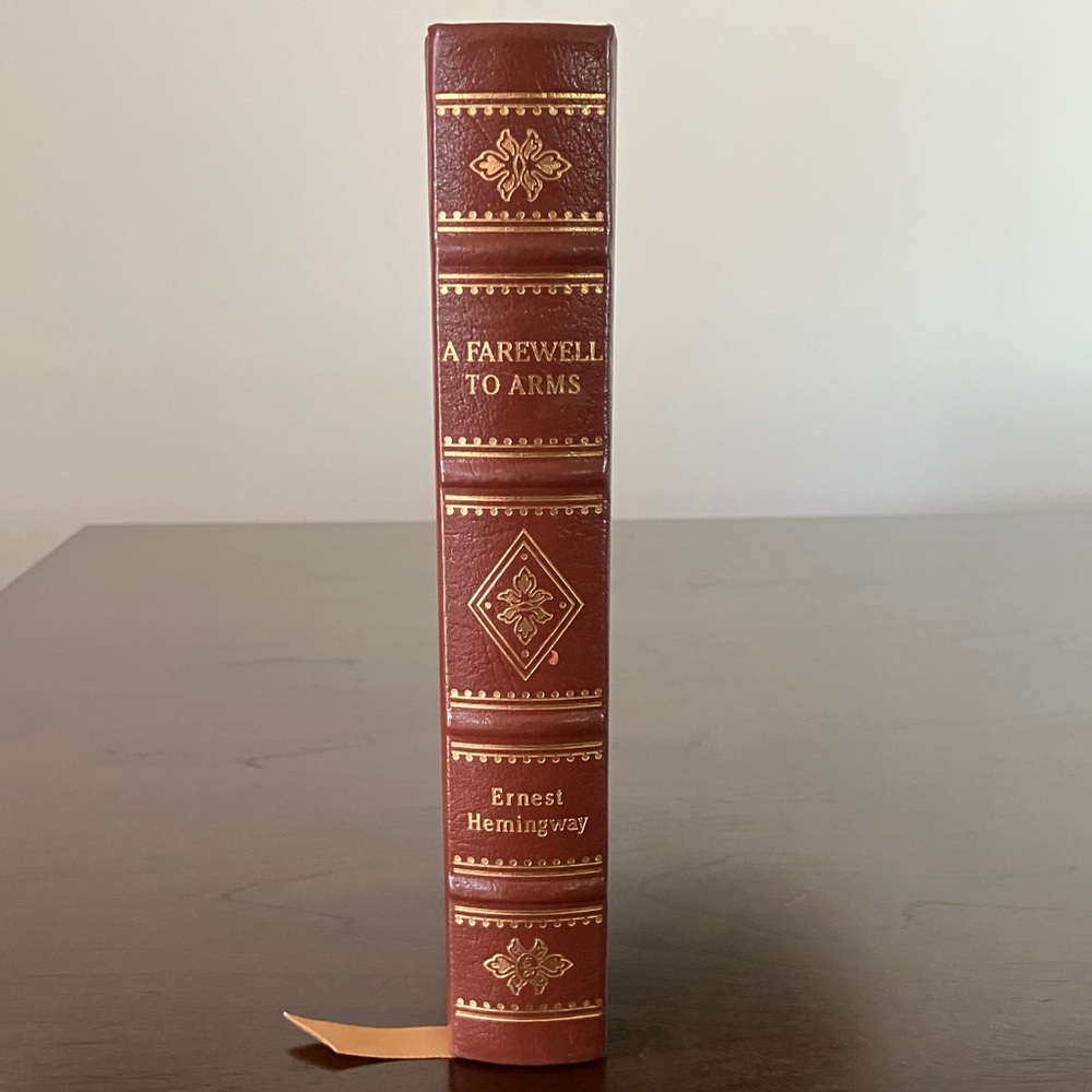 Leather Bound 'A Farewell to Arms' . From Easton Press. Used. In good condition.